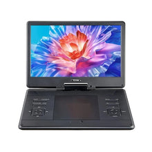 Portable DVD Player 14 inch HD Swivel Display Screen Car Charger AC Power Adapter Remote Control