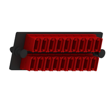 18 Port Opticom MPO Fiber Optic Adapter Panel FAP Horizontal FAPH1824RDMPO