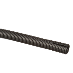 0.625 Corrugated Loom Tubing Slit Wall Nylon6 CLT62N-C630 100Ft
