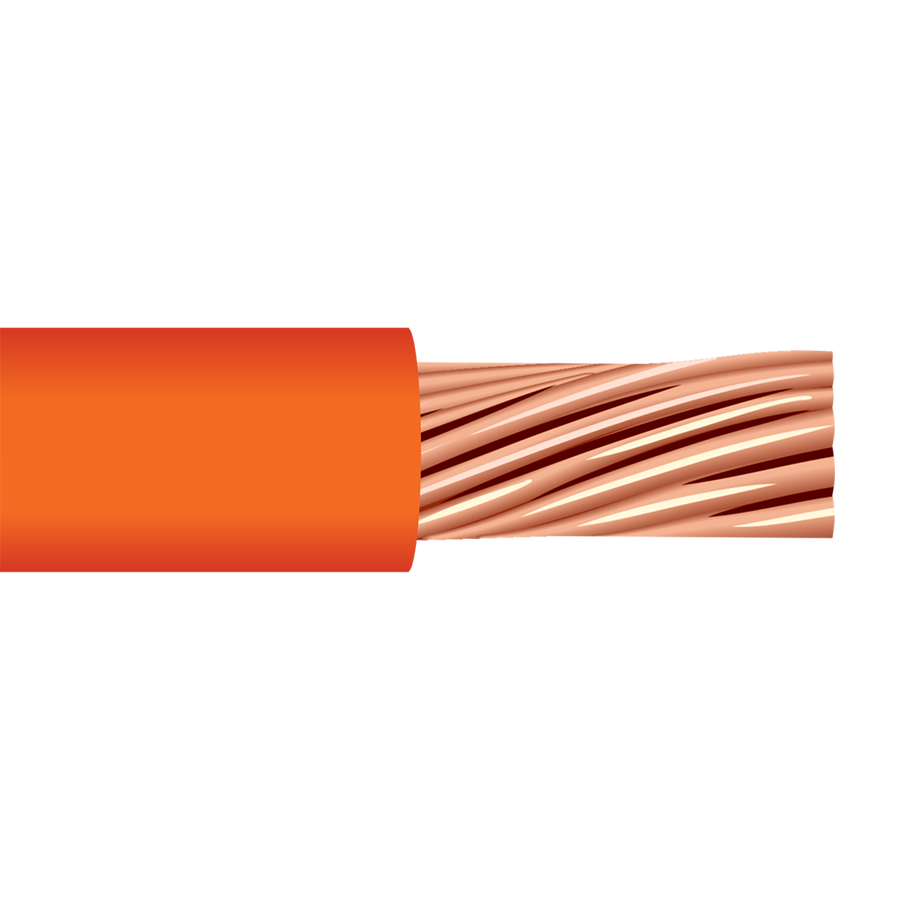 250' 2/0 AWG Welding Cable Class M UL/CSA Orange Cable