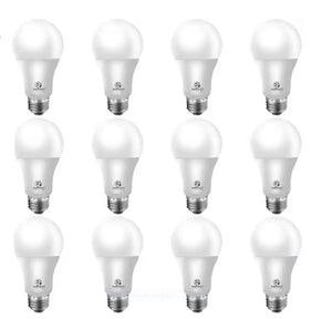 10Watt Equivalent A19 LED Light Bulb Non-Dimmable  1200lm  YGA03C59-10W-840-12P(Pack of 12)