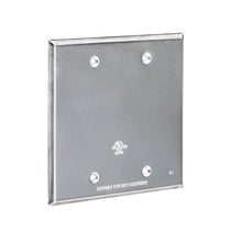 Double Gang Weatherproof Blank Cover (Pack of 100)