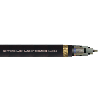 4 AWG 3C TC Shielded Nylon Tape Armour 133% EPR GAALSHIP Medium IEEE Type E BS 8KV Offshore Cable