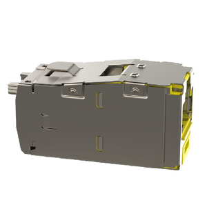 1 Port 22-26 AWG Mini-Com Cat6A 10Gig Shuttered Jack Module Shielded TG Style RJ45 CJSH6X88TGYLY