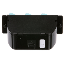 12 Fiber OptiCom MPO Cassette LC Duplex Adapter OM3 FC2XN-12-10B2