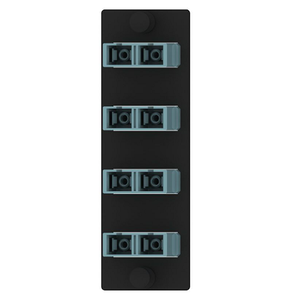 4 Port Opticom SC Fiber Optic Adapter Panel Duplex OM3/OM4 FAP4WAQDSCZ