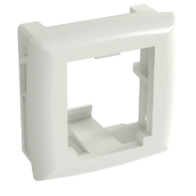 1 Port Mini-Com Australian Adapter Snap Mount ABS CMAA1IW-X (Pack of 10)