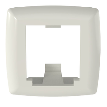 1 Port Mini-Com Australian Adapter Snap Mount ABS CMAA1IW-X (Pack of 10)
