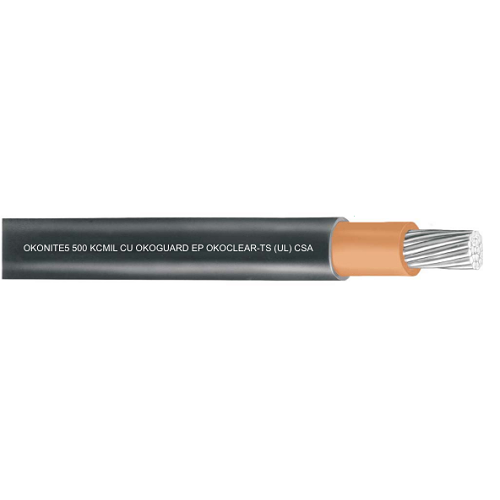 Okoguard Bare Copper Unshielded Okoclear-TS CSA RW90 RHW-2 Tray Cable