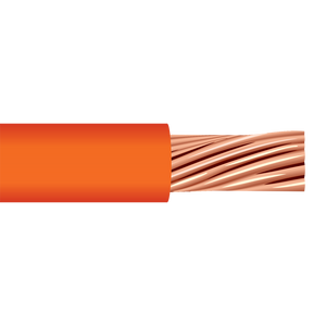 500' 2 AWG Super VU-Tron Welding 600V Orange Cable