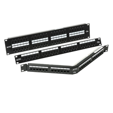 24 Port 1U Rack Mount 568A/B Wired Patch Panel DCC2488/110A5E-R