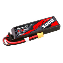 Gens Ace 5000mAh 2S1P 7.4V Short-Size G-Tech Lipo Battery Pack With XT60 Plug GEA502S60X6GT