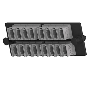 16 Port Opticom MPO Fiber Optic Adapter Panel FAP Horizontal FAPH1612CGMPO