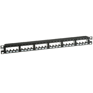 Mini-Com Flush Mount Modular Patch Panel Flat Style