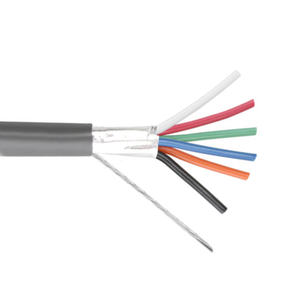 18 AWG 6 Conductor Shielded Multi Conductor Cable