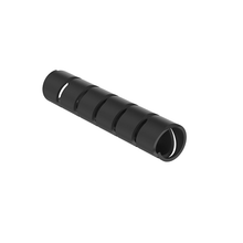 100' Black Polypropylene Spiral Wrap T100P-C0
