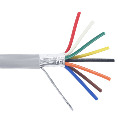 18 AWG 8 Conductor Shielded Multi Conductor Cable