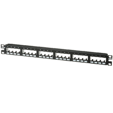 Mini-Com Flush Mount Modular Patch Panel Flat Style