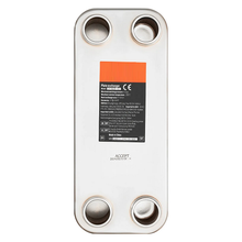 Efficient Copper-Brazed 50 Plate Heat Exchanger for Hydronic Circulation Snow Melting and Heat Recovery Systems