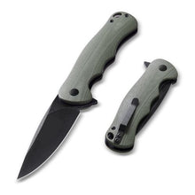 Folding Pocket Knife 3.5" D2 Steel Blade G10 Handle EDC Knife with Clip