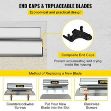 32 In Stainless Steel Drywall Skimming Blade for Sheetrock Drywall Gyprock Wall-Board DS32