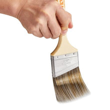 12-Piece Angle Paint Brush Set Treated Wood Handles For Latex & Oil Paints Stains Walls & Cabinets