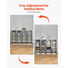 36 Compartment Desk Literature Organizer File & Mail Sorter – (White)