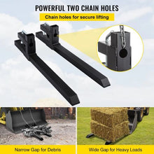 2000 lbs Pallet Forks for Loader Tractor Skid