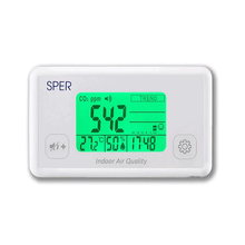 Indoor Air Quality Monitor with Color Coded Display 800052