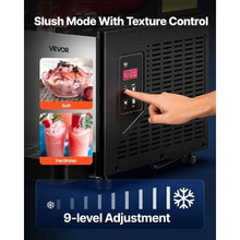2x6 L Commercial Slushy Machine 50 Cups Margarita Machine for Supermarkets Cafes Restaurants Bars and Home Use Silver