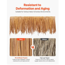 1.6 Inch X 16.4 Ft Thatch Roofing Mexican Style Tiki Hut Grass Skirt Roof T505550-5