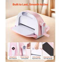 9-Inch Manual Die Cutting & Embossing Machine Opening Portable Cutting Plates Ergonomic Handle