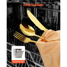 Silverware Set for Kitchen 1010-100P-G( 100-Piece)