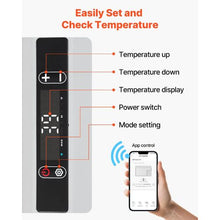 12V Car Refrigerator 31.7QT/30L Portable Freezer -4℉ to 68℉ Adjustable 12/24V DC & 100-240V AC for Outdoor Camping & RV