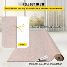 6 x 23' Ft Light Brown Carpet with Marine Backing Anti-Slide Marine Grade Boat Carpet Cuttable Easy to Clean Patio Rugs Deck Rug