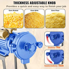 3000W Electric Grain Mill Grinder – Commercial Corn & Spice Mill Adjustable Thickness Heavy-Duty Dry Flour & Wheat Grinder