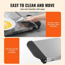 Electric Warming Tray Stainless Steel Adjustable Temperature Control Buffet Food Warmer