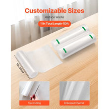 11 Inch X 50 ft Customizable Non-BPA Bag HAVSB0001 (2 Rolls )