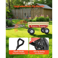 39" Pull-Along Toddler Wagon with Handle 330 lb Capacity for Kids Gardening Beach