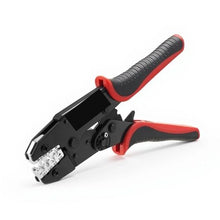 Ratcheting Wire Crimping Tool 24–10 AWG Adjustable Pressure Quick Release