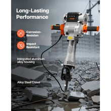 2100W Demolition Jack Hammer 2 Flat Chisels