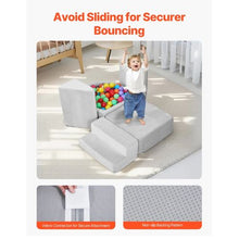 Climbing Toys 5-Piece Foam Set for Toddlers 6 Months to 3 Years Indoor Climb and Crawl Playset with Ball Pit (Balls Not Included)