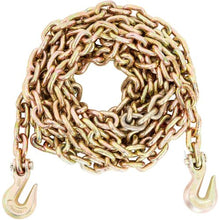 3/8 Inch Transport Binder Chain Galvanized Coating for Dock Factory Construction Site (2 Pack)