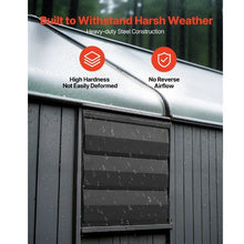 12-Inch Shutter Exhaust Fan 1500 CFM EC Motor with Smart Temperature Control for Garage Shed & Greenhouse