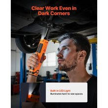 3/8 Inch Cordless Ratchet Wrench 230 RPM up to 33 ft-lbs of Torque  with Two 2.0Ah Batteries Charger