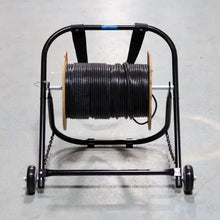 26" Wide Steel Cable Caddy with Wheels and Pull Strap CC-2726WS