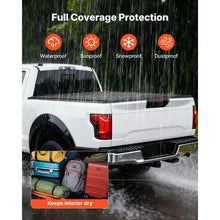 Hard Tri‑Fold Tonneau Cover for 2015‑2025 Ford F‑150 6.5 ft Bed (Waterproof Hard Folding)
