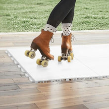 12.4 X 12.4 In  PP+PVC Puzzle Floor Tiles for  Gym Floor and  Dance Enthusiasts Training Mat HJP24110-8