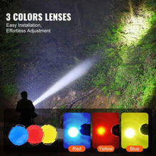 Rechargeable Spotlight Flashlight 200,000 Lumens IP67 Waterproof 4 Modes USB Port