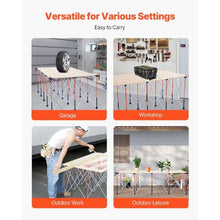 6000 lbs Portable Folding Workstand for Garage Workshop Outdoor